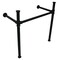 Fauceture VPB13685 Stainless Steel Console Sink Legs, Oil Rubbed Bronze VPB13685 - alternate 1